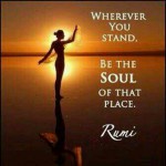 Rumi be the soul